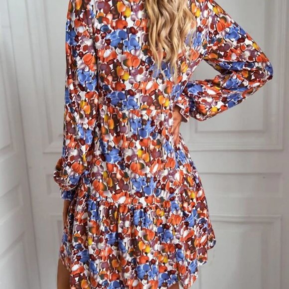 Fun and Fabulous Vintage Print BabyDoll Dress - Picture 7 of 11